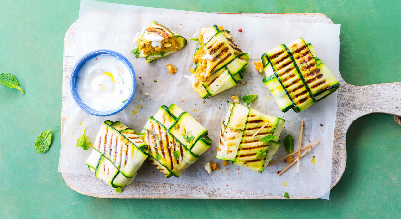 Knorr Zucchinipäckchen vom Grill