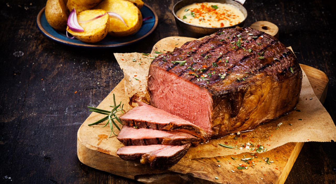 Rinderﬁlet gegrillt 