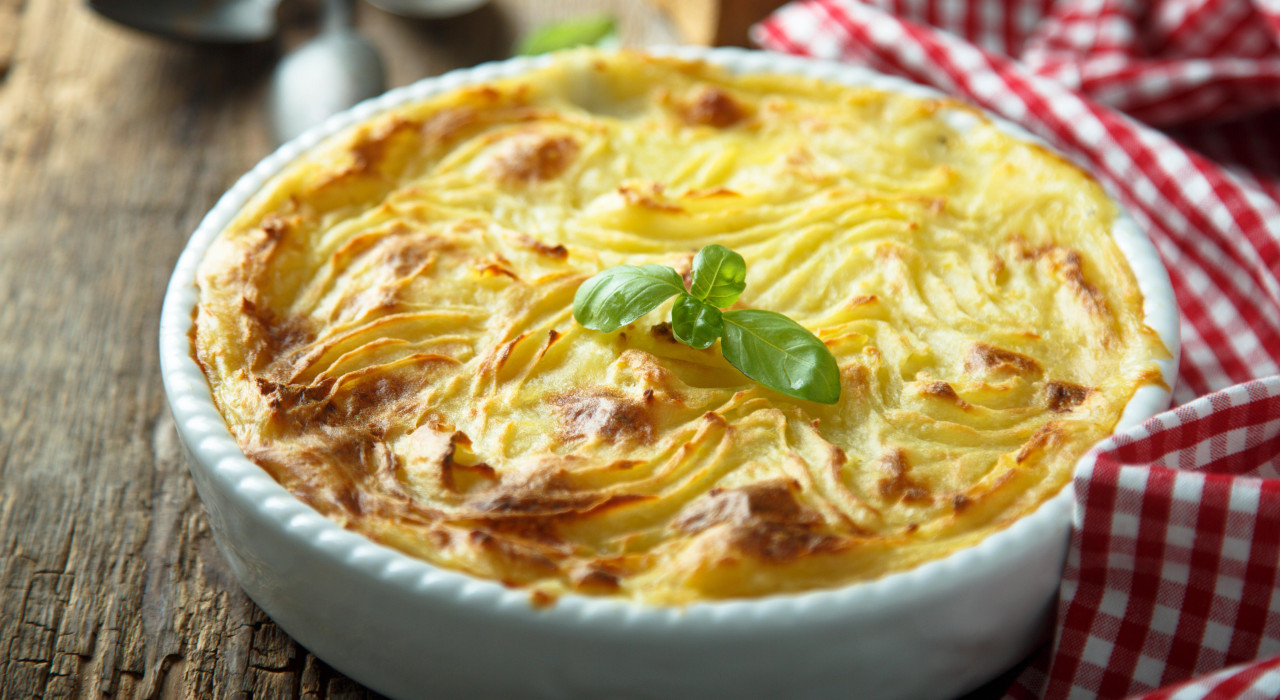 Erdäpfelgratin