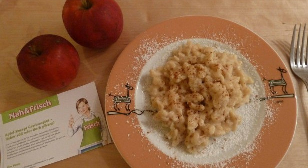 Apfelspätzle