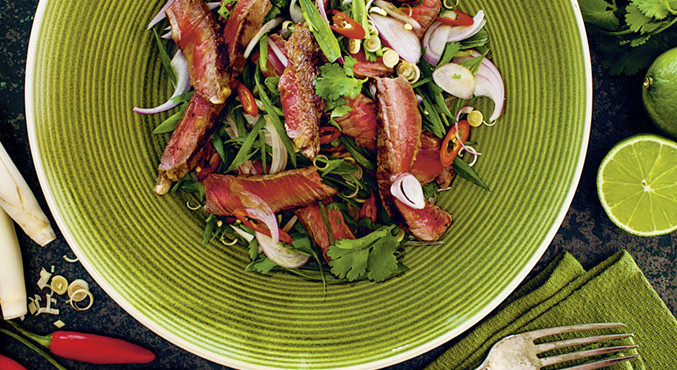 Thailändischer Rindfleischsalat