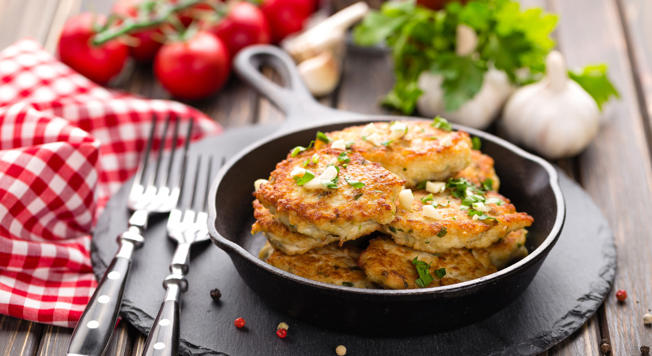 Kartoffel-Kürbis-Laibchen