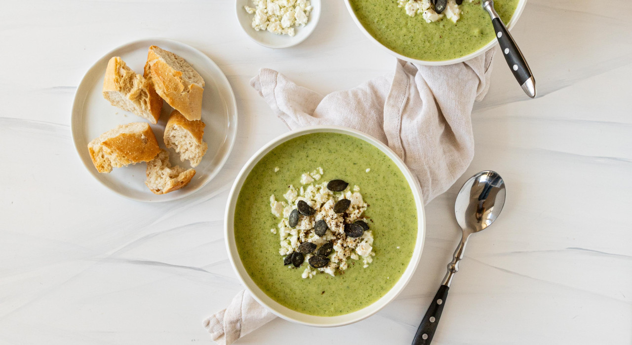 Kalte Zucchini-Suppe