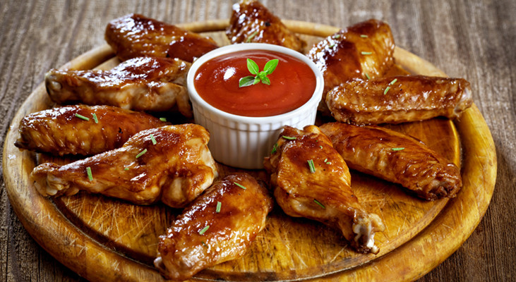 Marinierte Hühnerkeulen