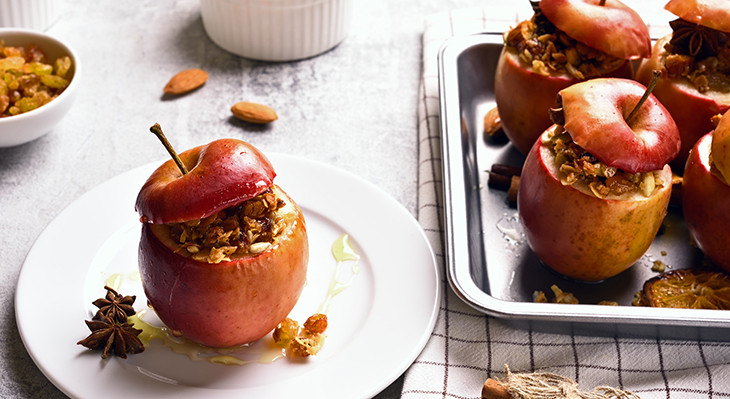 Weihnachtliche Bratäpfel