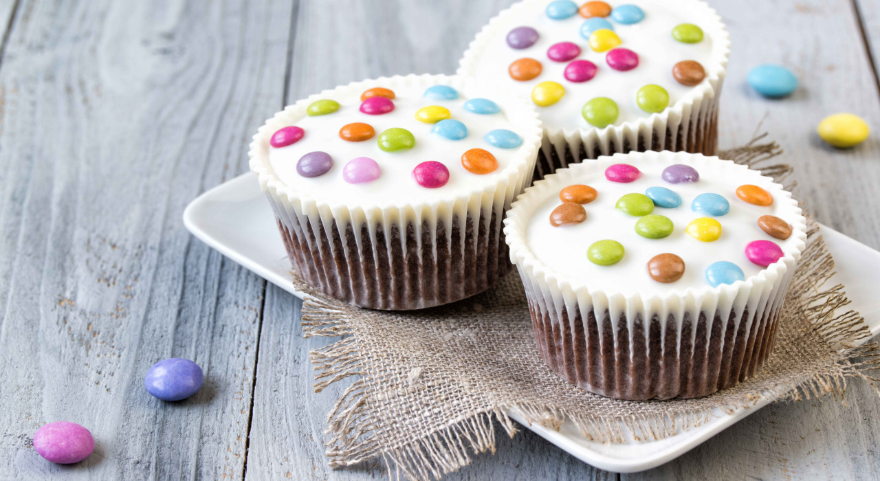 Cupcakes mit Smarties®