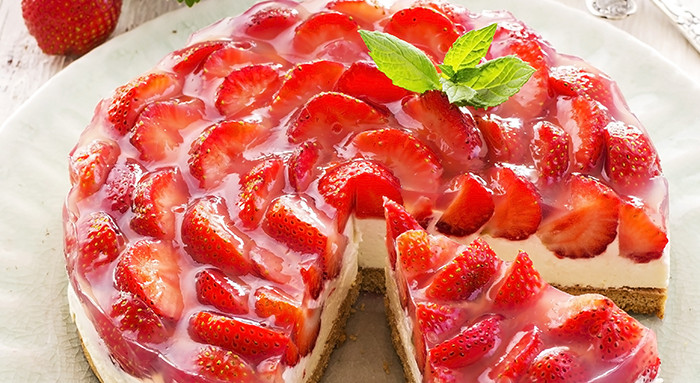 Erdbeer-Joghurt-Torte