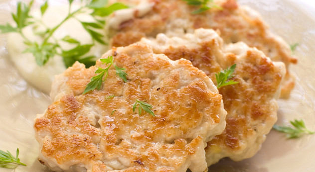 Faschierte Hühnerlaibchen