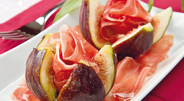 Feigensalat mit Proscuitto Crudo