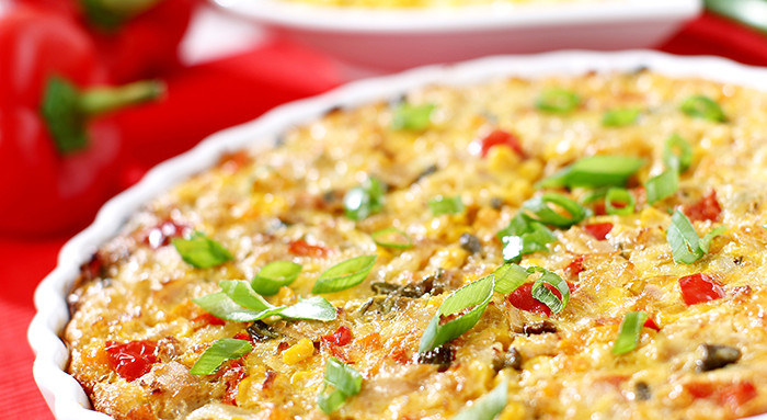 Gemüsetarte mit Thunfisch