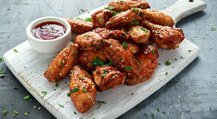 Pikante Hühnerflügerl