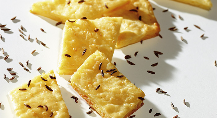 Käse-Biskuits mit Zillertaler Heumilchkäse