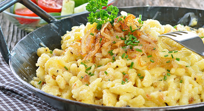 Vorarlberger Käsespätzle