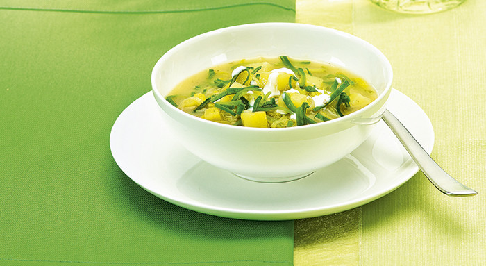 Kartoffel-Lauch-Suppe