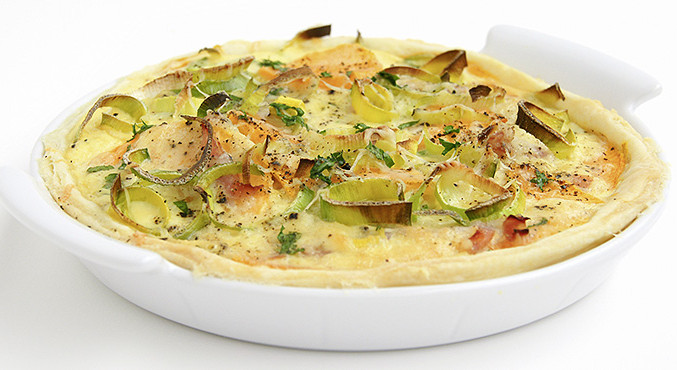 Kürbisquiche