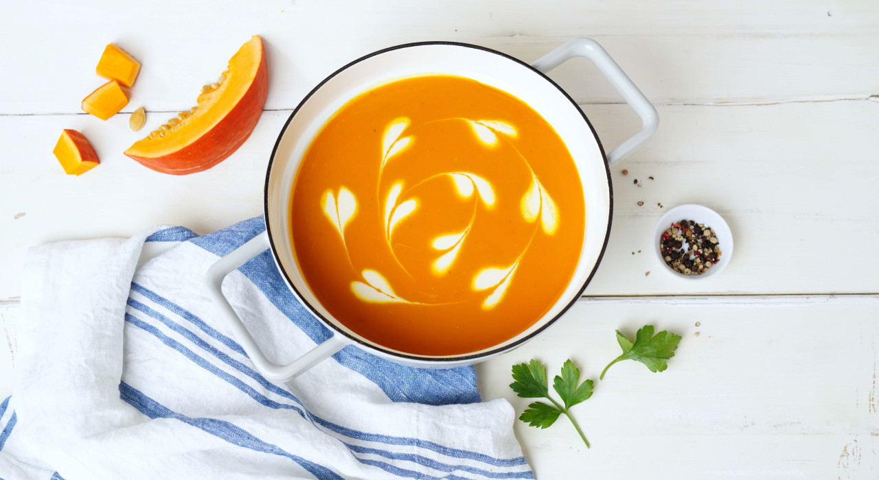Kürbissuppe