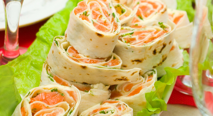 Räucherlachs-Palatschinken