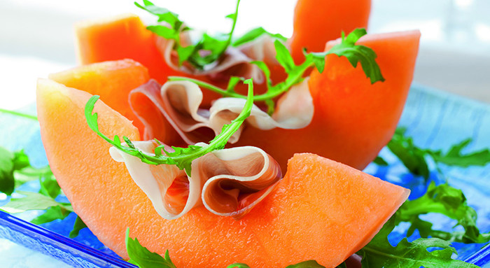 Prosciutto und Melone
