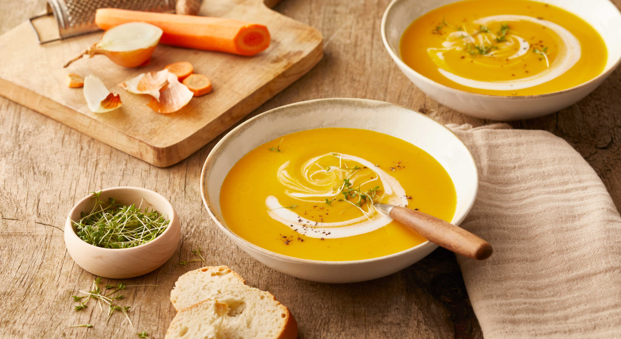 Köstliche Karottensuppe