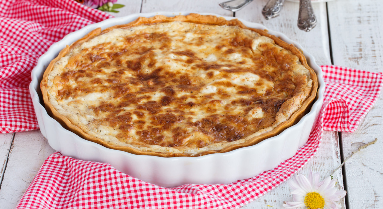 Pikanter Käse-Speckkuchen