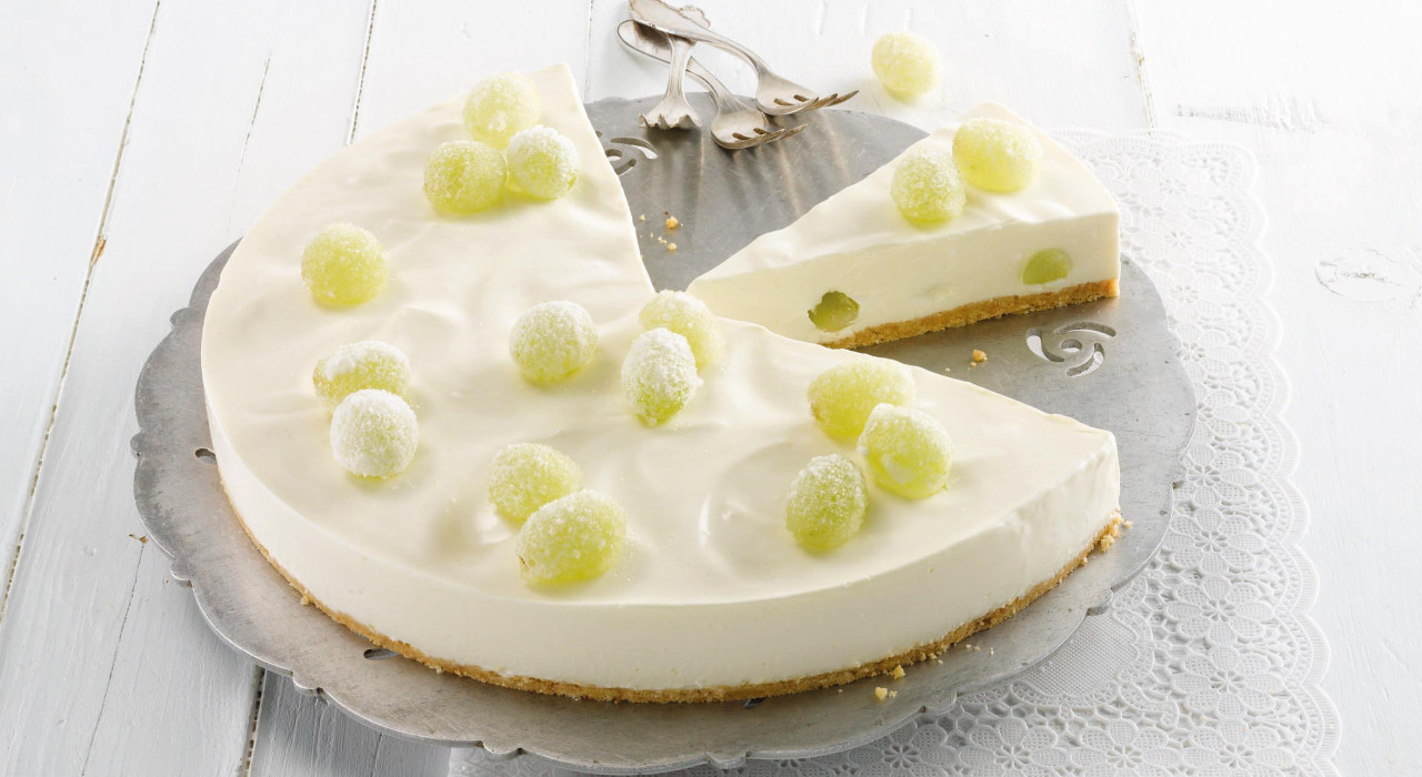 Philadelphia Torte Weintraube-Marsala