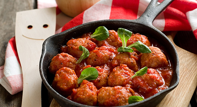 Italienische Fleischbällchen in Tomatensauce