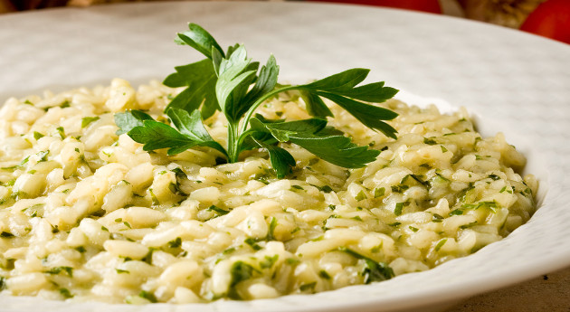 Bärlauch-Risotto