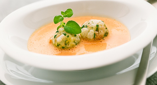 Paprika-Schaumsüppchen