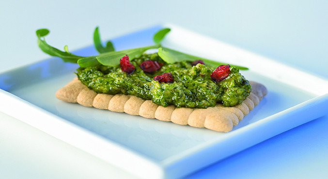 "Männer-Keks" Ruccola-Pesto