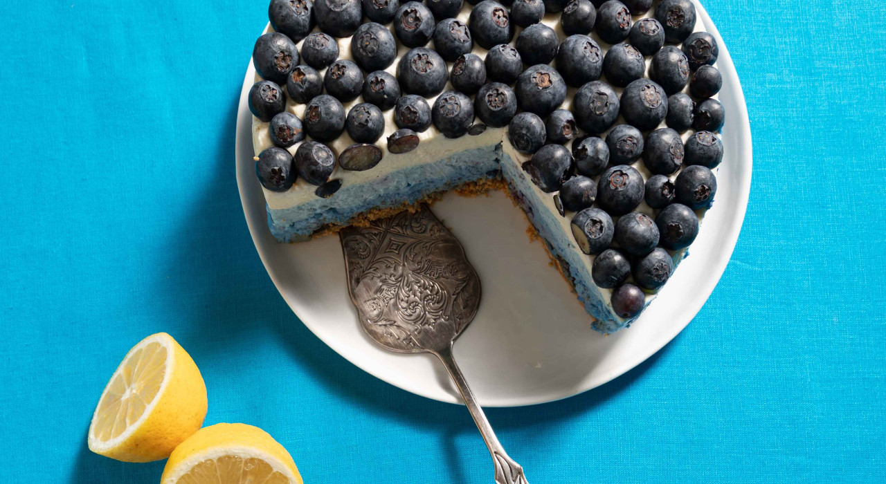 Heidelbeer-Cheesecake (no bake)