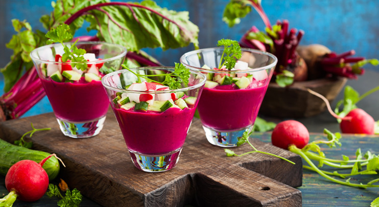 Gaspacho kalte Gemüsesuppe