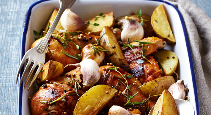 Hähnchenflügel in Zitronen-Senf-Marinade