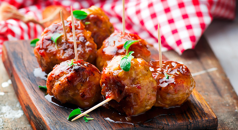 Würzige Fleischbällchen