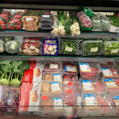 SB Fleisch und Obst/Gemüse gekühlt