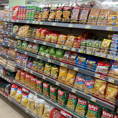 Salzgebäck, Kuchen und Toast